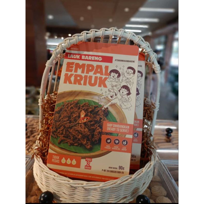 

lauk bareng ayam pedas nikmat 150gr siap makan