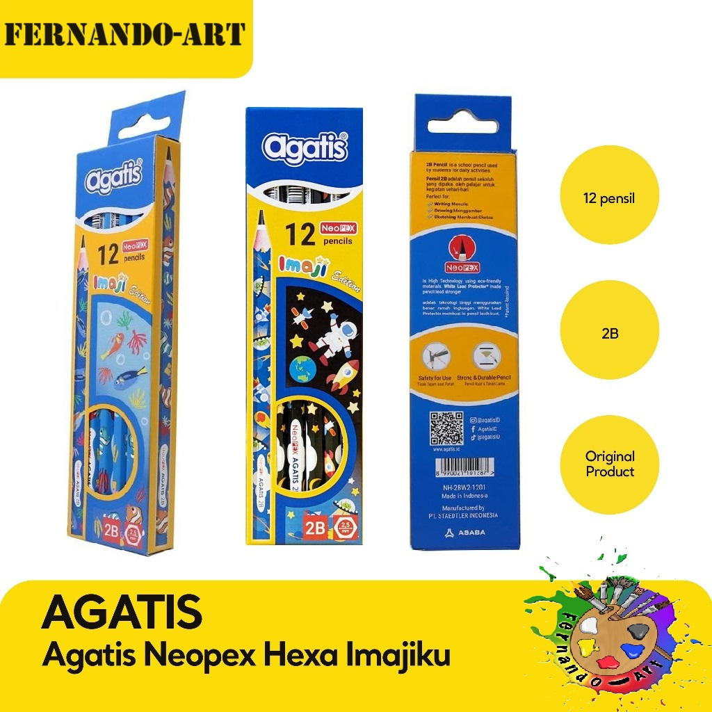 

PENSIL/ PENCIL AGATIS 2B NEOPEX HEXA IMAJIKU