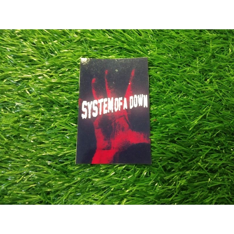 

print stiker system of a down