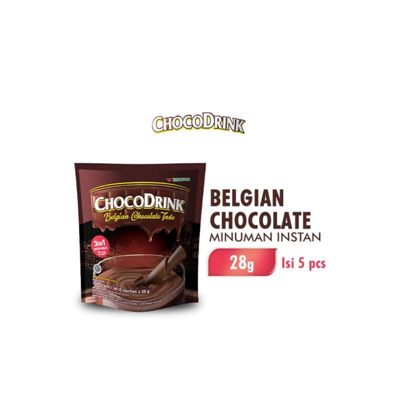 

choco drink belgian chocolate 5 x 28 gr