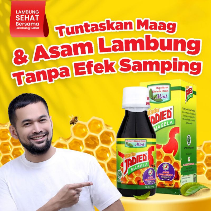 

Madu Jadied Sehat Lambung Masela 165g