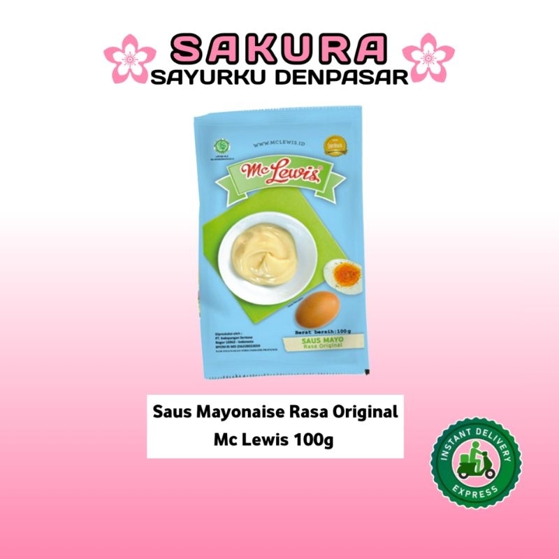 

Saus Mayonaise Original Mc Lewis 100g - SAKURA