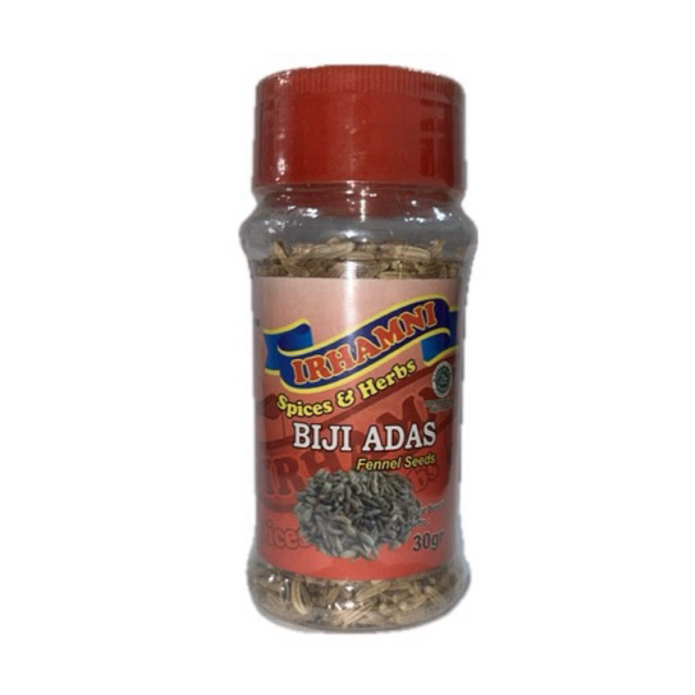 

Irhamni Biji Adas Manis / Fennel Seeds 30 gr