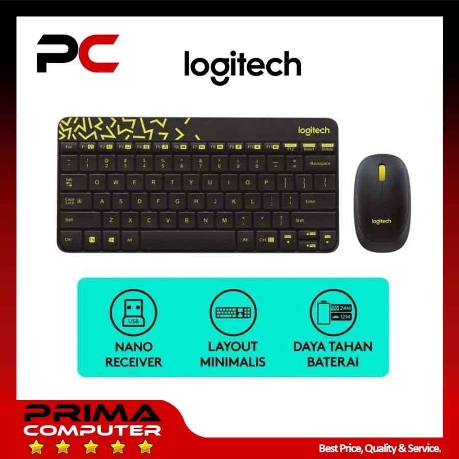 Logitech MK240 / MK 240 Wireless Combo Mouse & Keyboard