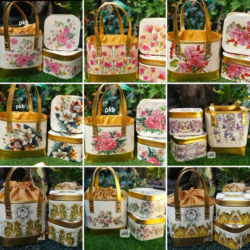 Tas Keben Pandan (isian 2 keben)