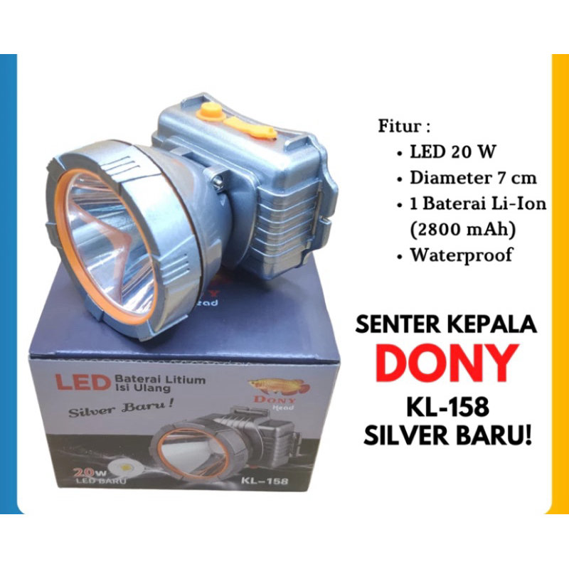 Senter kepala Dony Kl-158