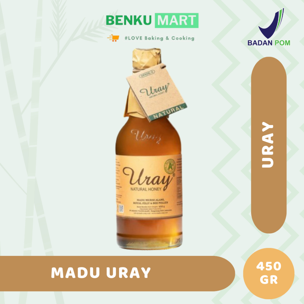 

Madu Uray Grade A+ | Natural Honey 100% | Madu Lebah Alami 450gr