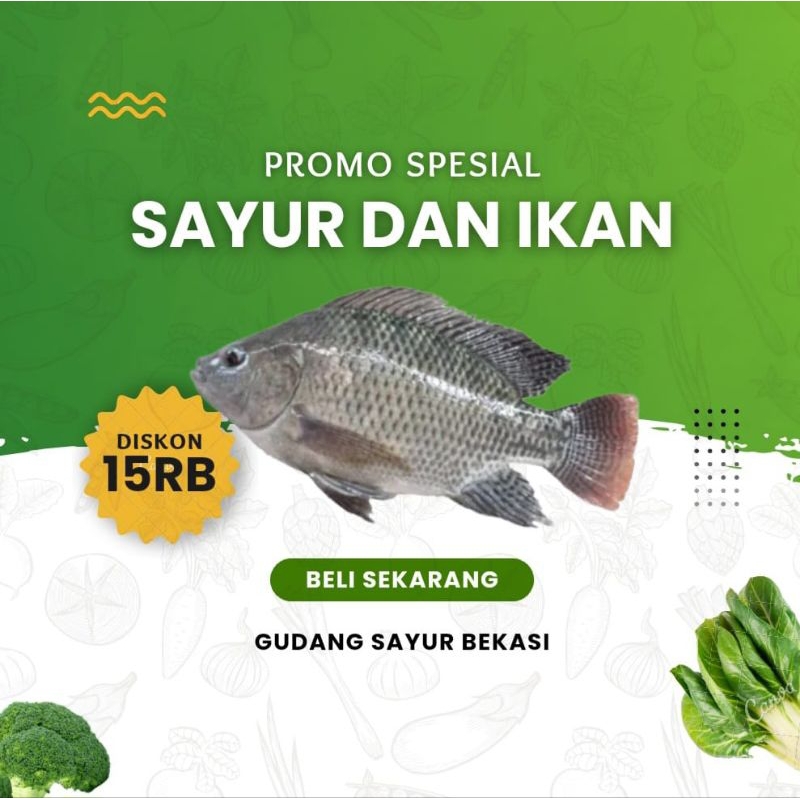 

Ikan Mujair 500 gr