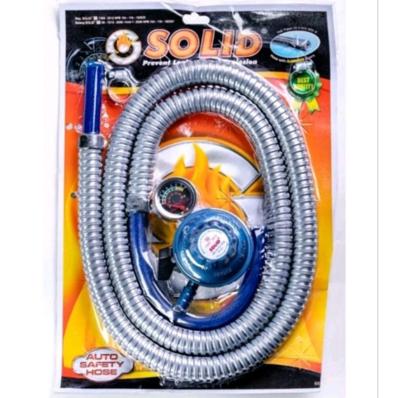 SELANG GAS + REGULATOR SOLID/CAISAR/HITPRO