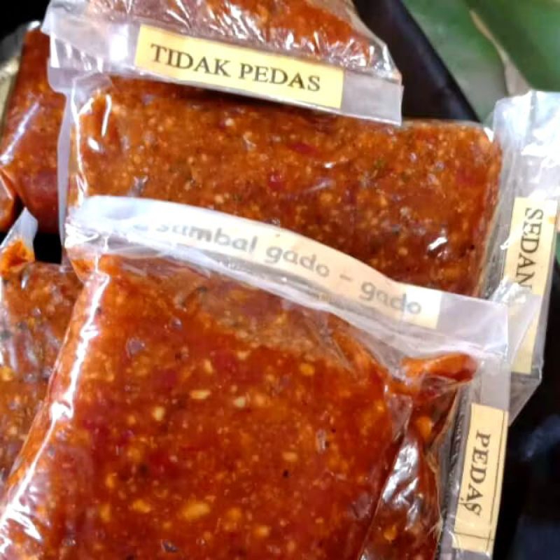 

SAMBAL PECEL/BUMBU PECEL KEDIRI 200gr TIDAK PEDAS, SEDANG, PEDAS