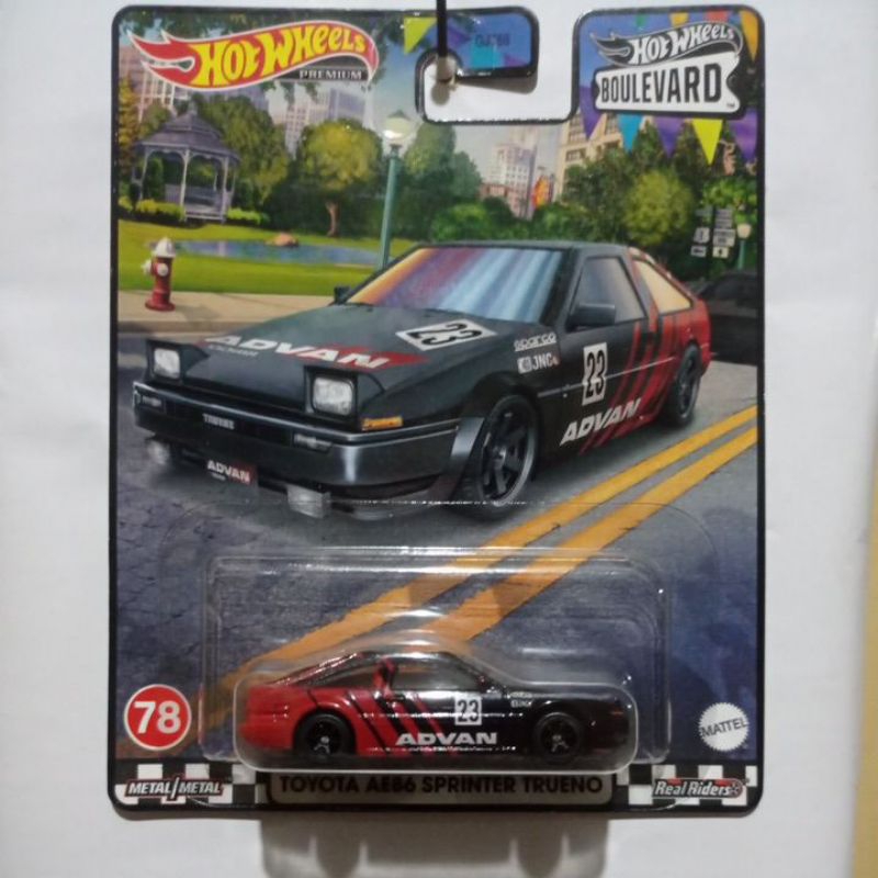 Hot Wheels Boulevard Toyota AE86 Sprinter Trueno