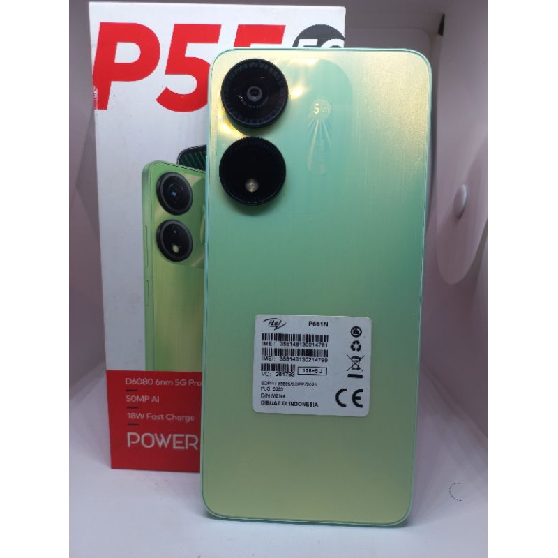 INFINIX ITEL P55 5G RAM 6 / 128