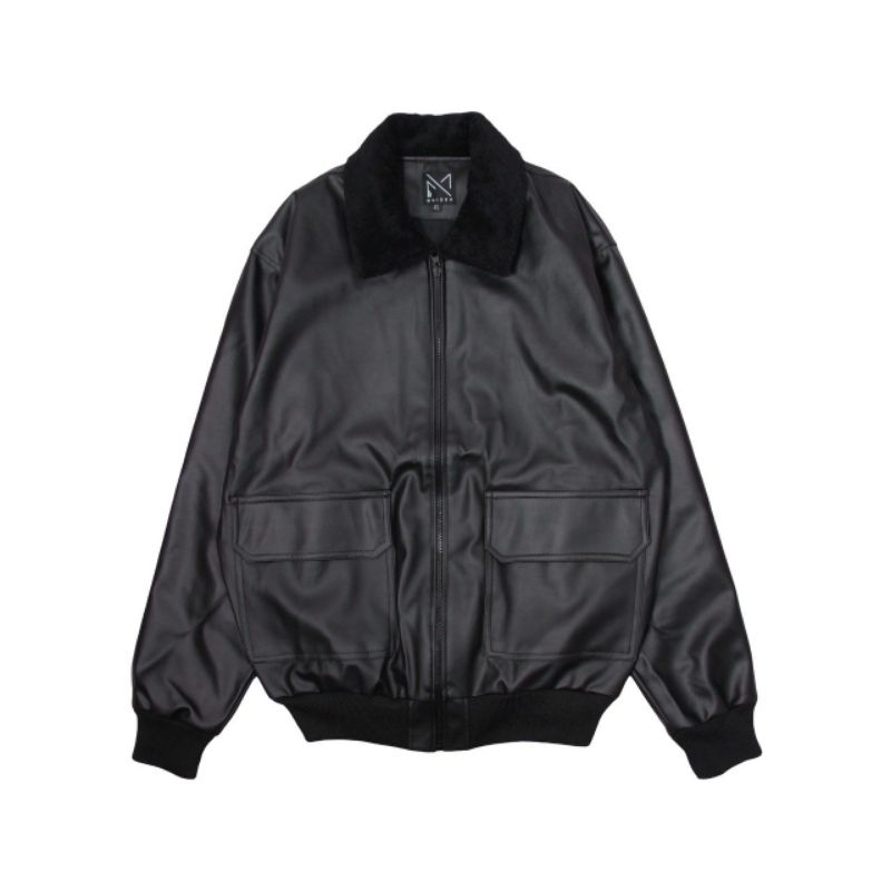 Jaket Sherpa Pria - Jaket kulit Sherpa - Jacket Sherpa Leather - Unisex - Jumbo