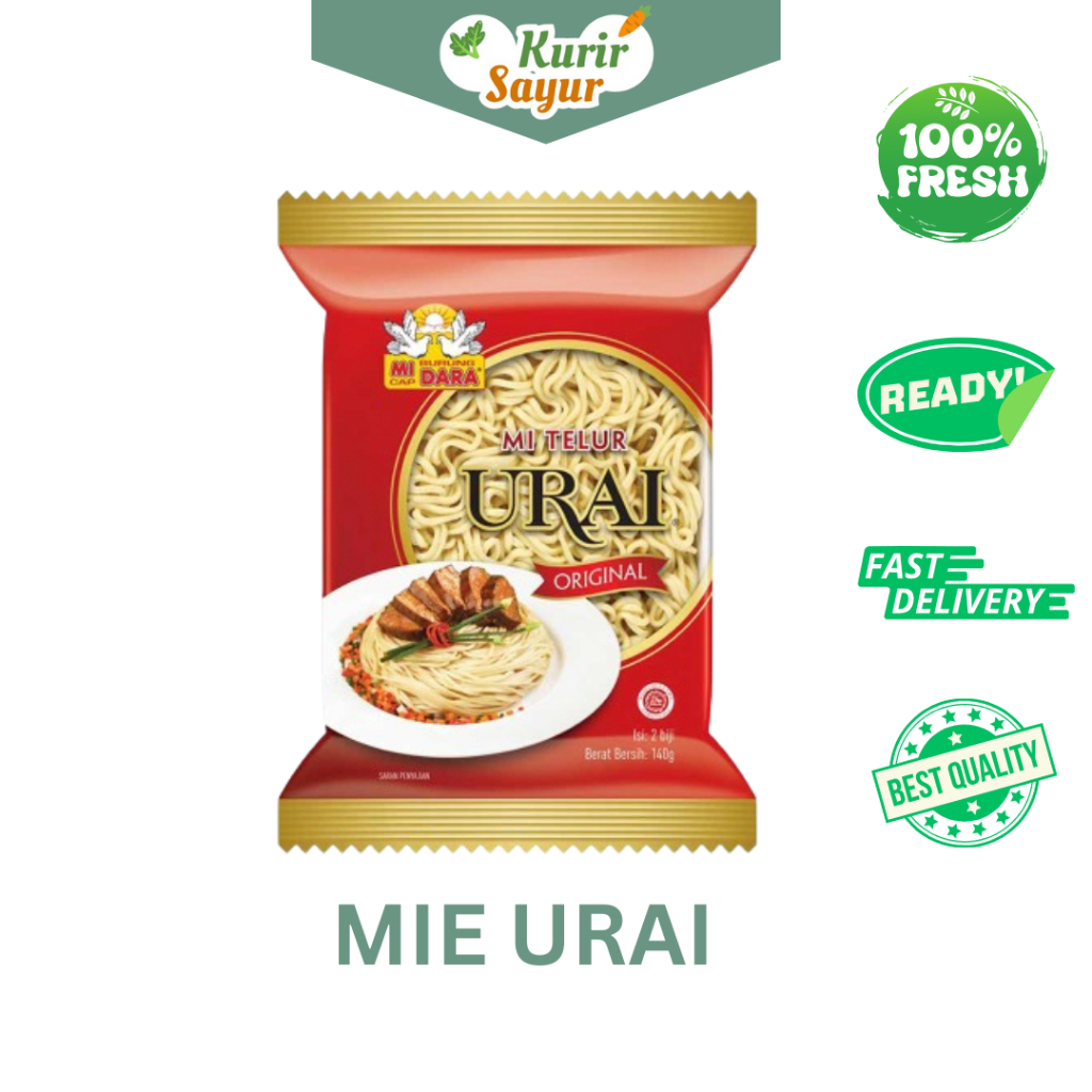 

KURIR SAYUR - MIE URAI ORIGINAL 140 GR