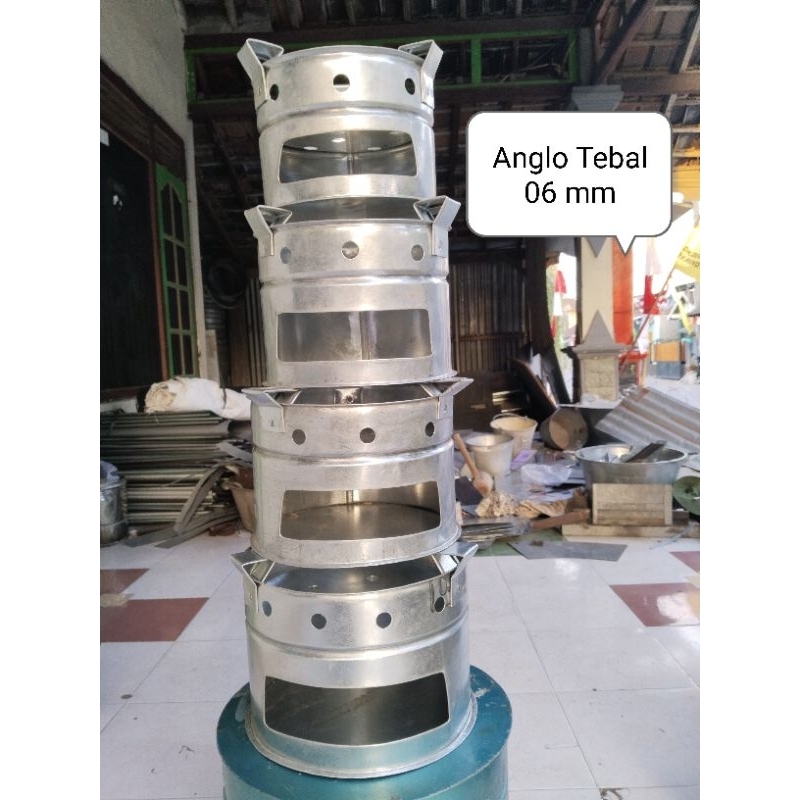 Anglo Angkringan / Tungku Arang / Tungku Kayu / Tungku Besi Tebal