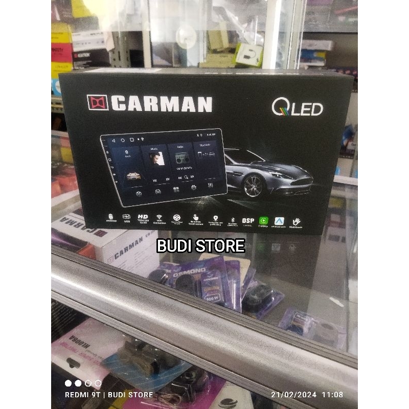 head unit Android Carman 9 inch ram 6