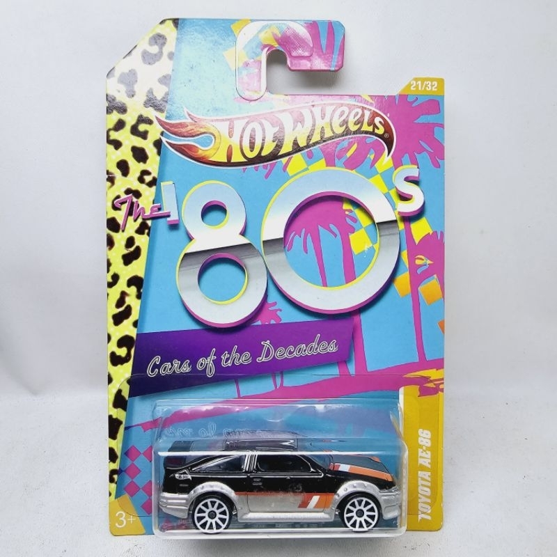 Hot wheels cars of decades Toyota AE86