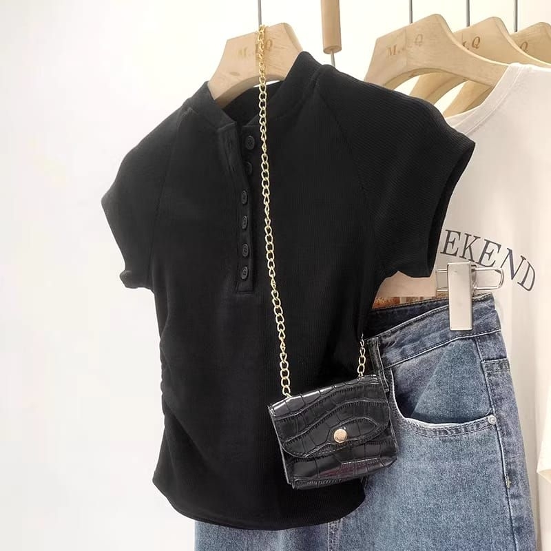 T-SHIRT WANITA POLAR KNITE KAOS KNITE WANITA