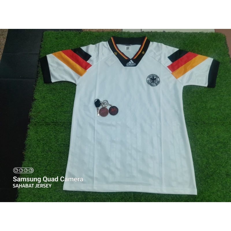 Jersey Jerman Home Retro 1992 High Quality