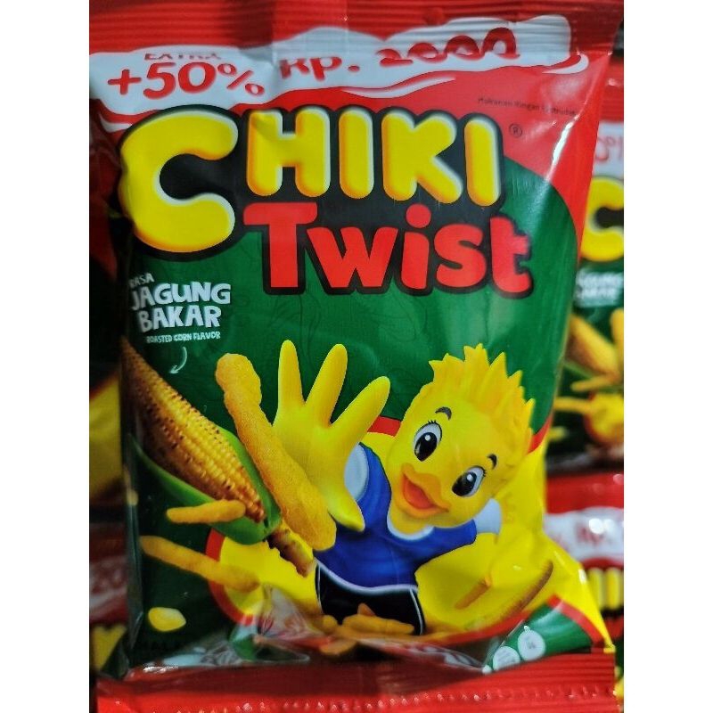 

Chiki Twist Rasa Jagung Bakar