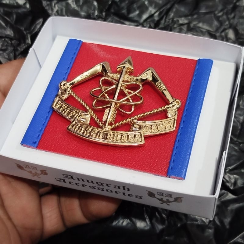 Emblem pin baret arhanud tni ad