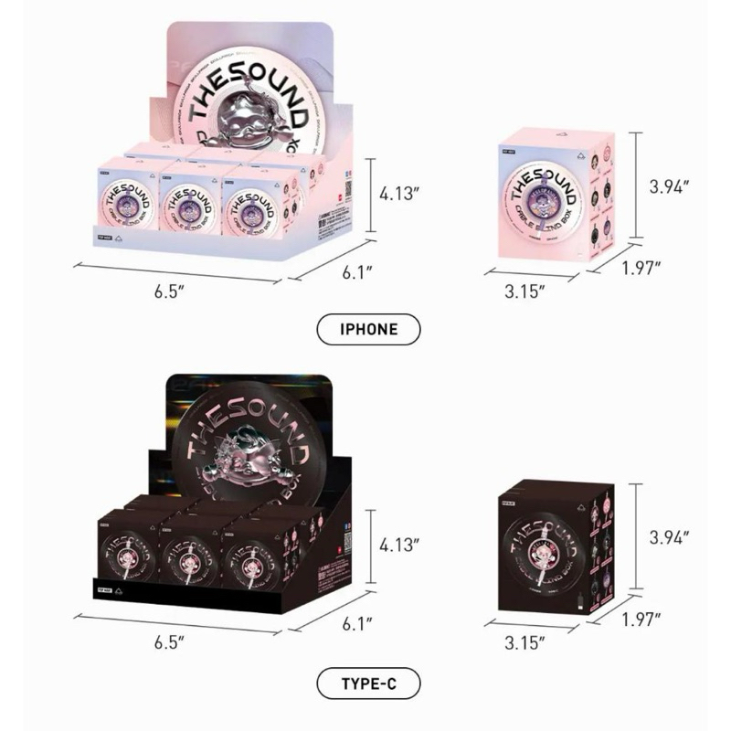 SKULLPANDA The Sound Series Cable Blind Box