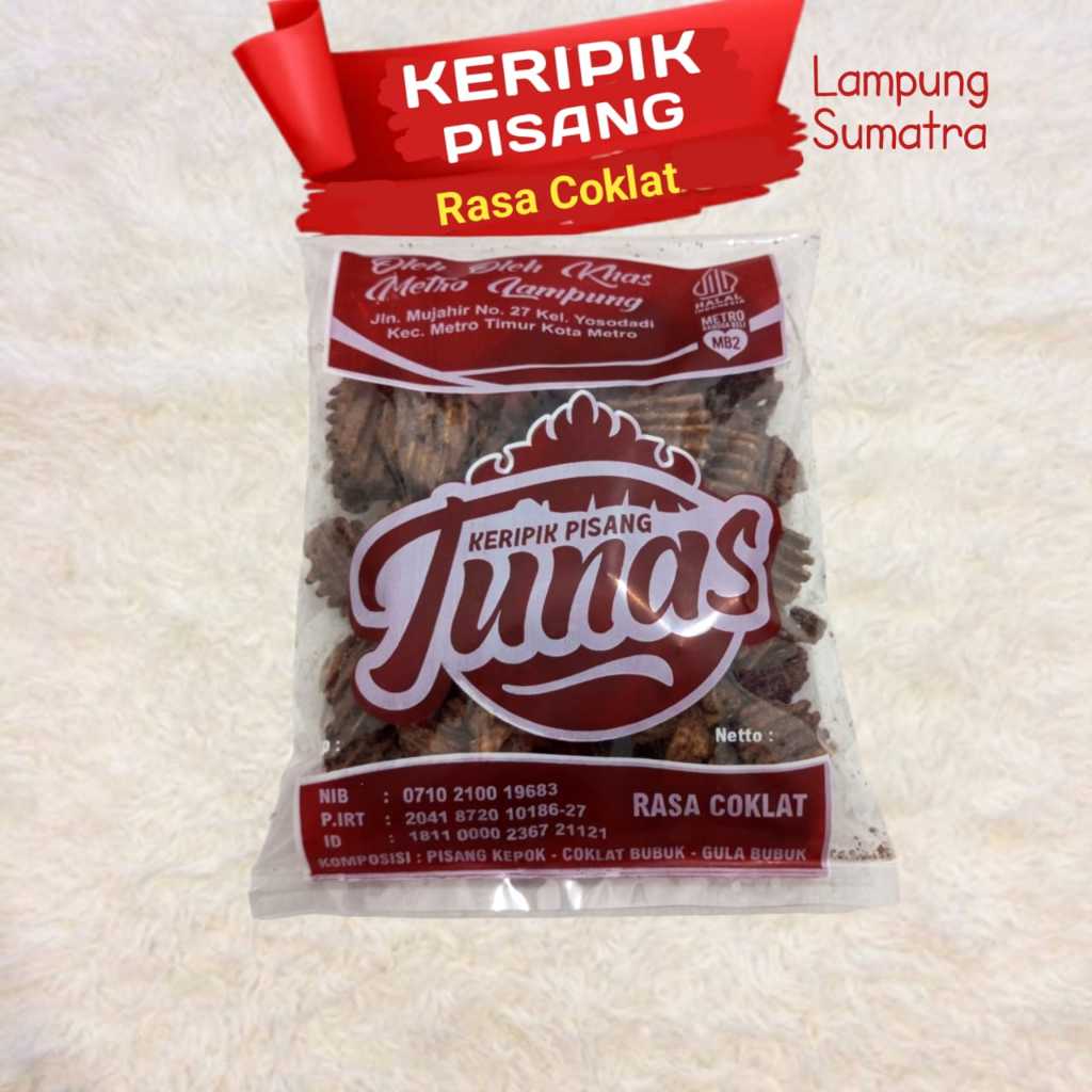 

Keripik Pisang Rasa Coklat Khas Lampung Sumatra