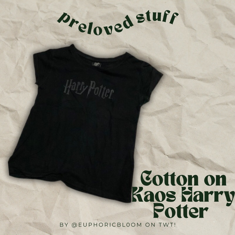 Cotton On kaos Harry Potter