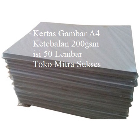 

SPESIAL DISKON Kertas Gambar A4 2GSM