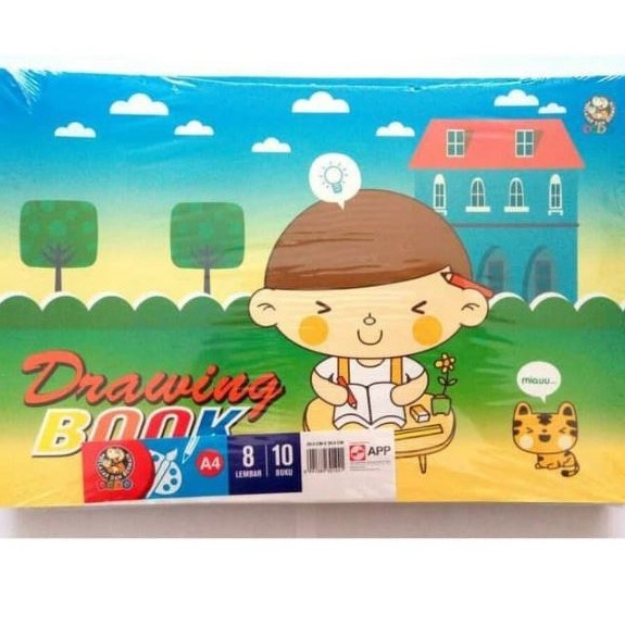 

NEW VARIAN BUKU GAMBAR A4 DODO PACK 1 BUKU DRAWING BOOK MOTIF FANCY