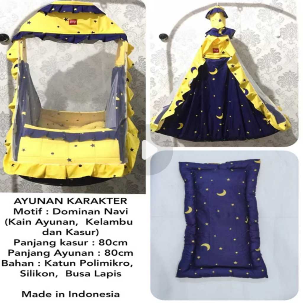 AYUNAN BAYI INSTAN/AYUNAN BAYI/AYUNAN KELAMBU/TEMPAT TIDUR BAYI