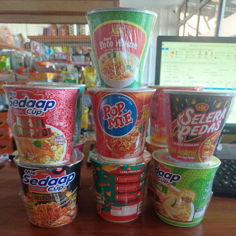 

Mie Cup, Mie Instan, Mi Kemasan Cup