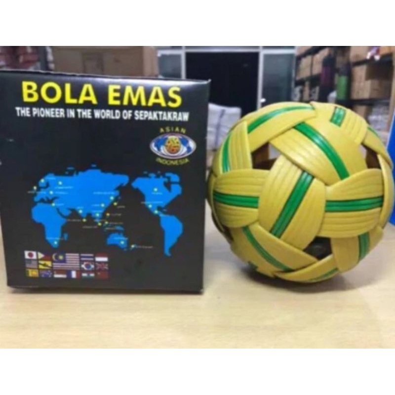 Bola Takraw Plastik Bola Mas