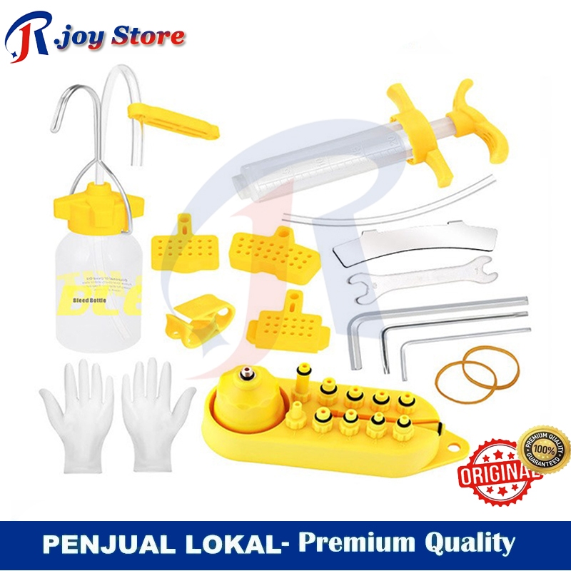 Bleeding Kit Rem Hydraulic Hidrolik Shimano Sepeda Bleed Kit Tool Brake Minyak Mineral Oil Peralatan