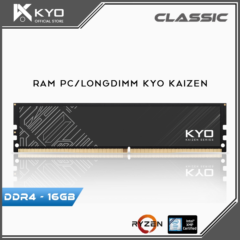 KYO Kaizen Memory RAM DDR4 16GB (1x16GB) 2666 3200 MHz PC21300 PC25600 RAM PC DDR4 16GB