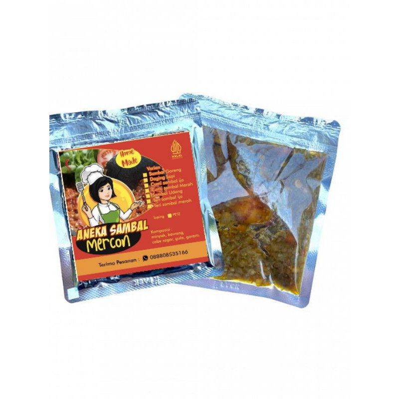 

Sambal Cumi Sachet 40gr