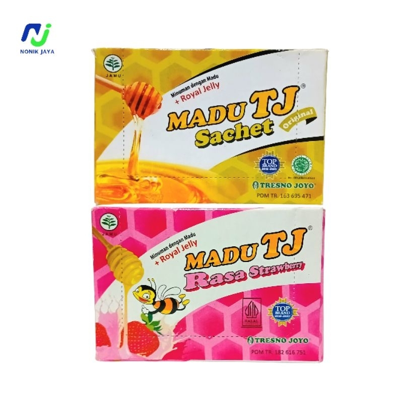

Madu TJ(TRESNO JOYO) Box Isi 12 Sachet×20g