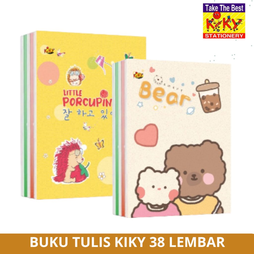 

Buku Tulis Kiky 38 Lembar BT Kiky 38