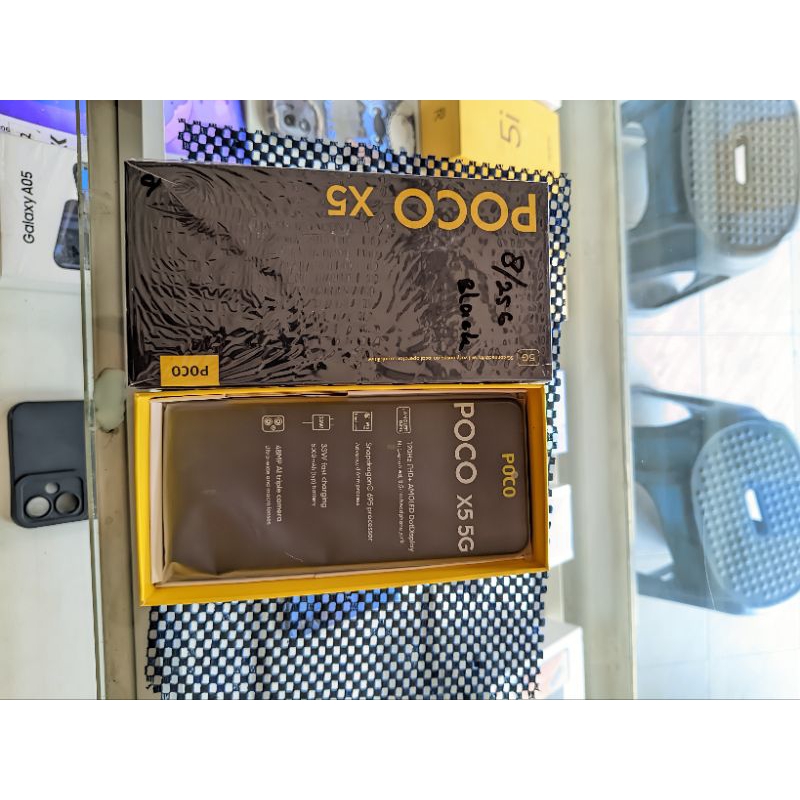 POCO X5 5G RAM 8GB INTERNAL 256GB SECOND MULUS