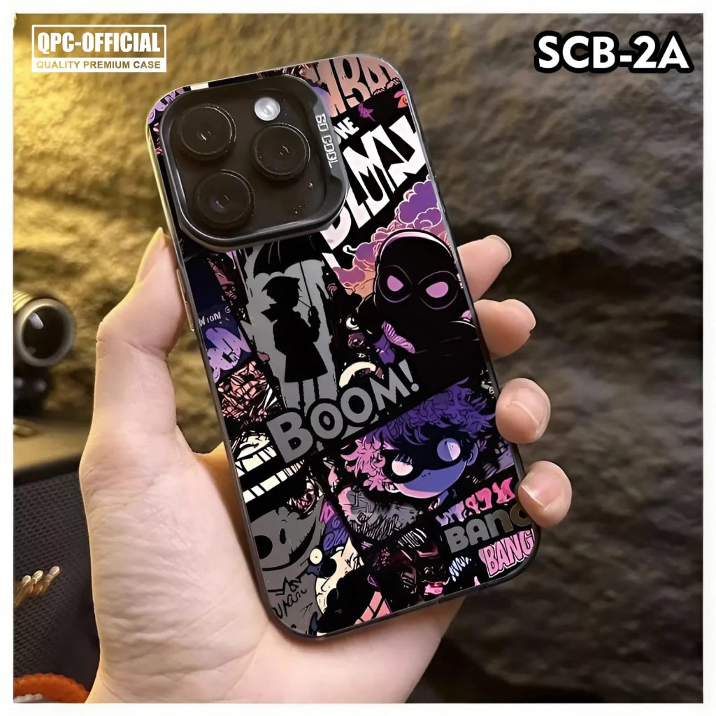 Case hp untuk Iphone 12 Iphone 12 Mini Iphone 12 Pro Iphone 12 Pro Max Case gambar Boom Comic SCB-2 