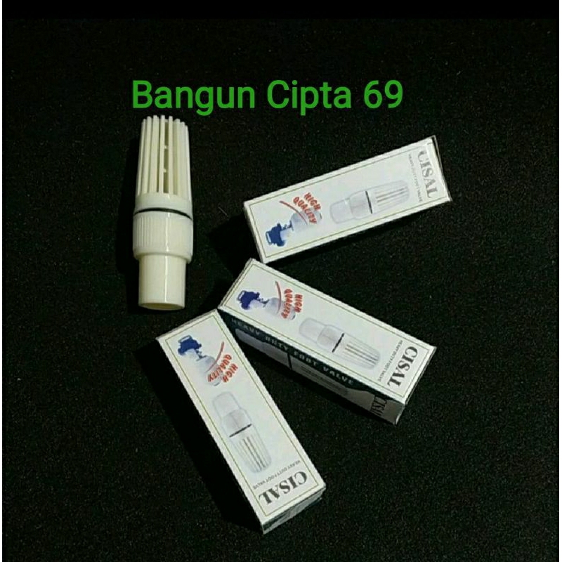 klep pipa air 3/4"/foot klep/foot valve jumbo cisal