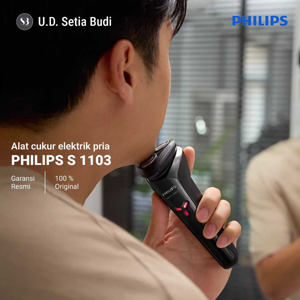 Alat Cukur Pria Philips Shaver S1103 Electric Shaver S1103