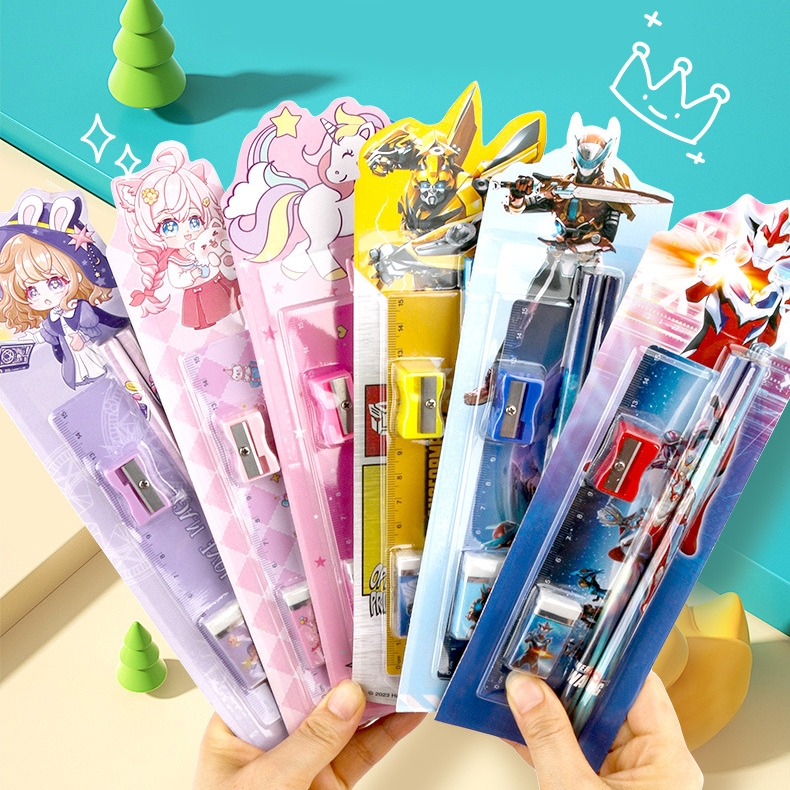 

PAKET ALAT TULIS 5 IN 1 / ALAT TULIS SET 5 IN 1 / STATIONERY SET PGS