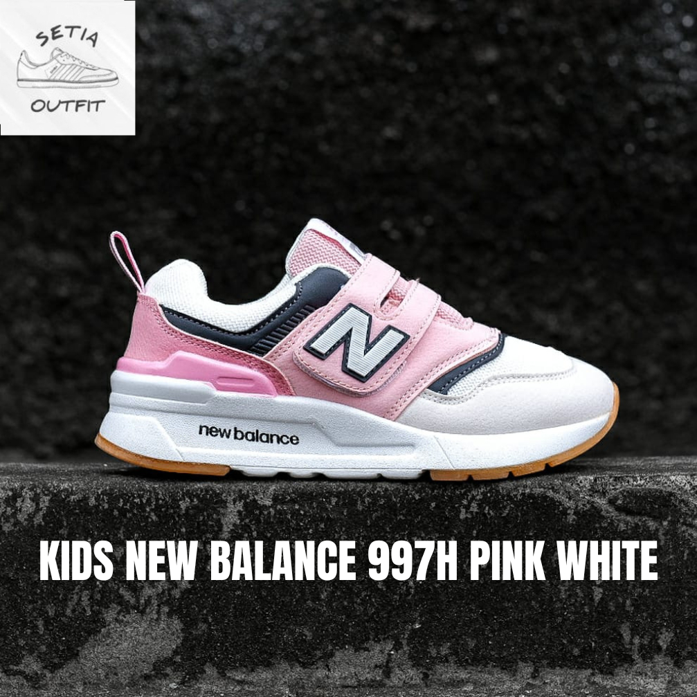 Sepatu Anak-anak Kids New Balance 997h Pink White Original