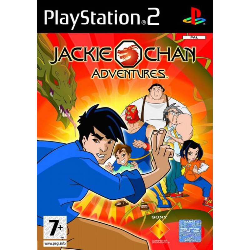 JACKIE CHAN EDVENTURE PS 2 KASET PS2
