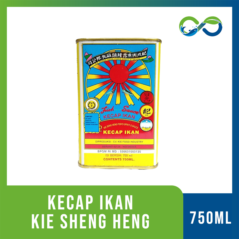 

[AquaEcoFarm] KECAP IKAN CAP MATAHARI KIE SHENG HENG KALENG KW 1 750ML (SUN BRAND FISH SAUCE) Bandung