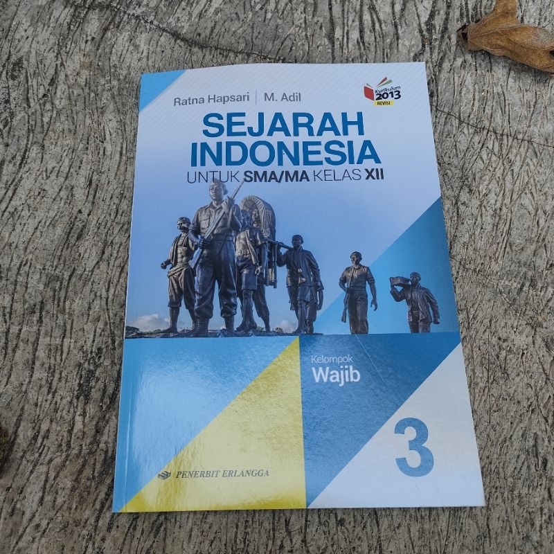 Buku Sejarah Indonesia Wajib SMA 3 Original Penerbit Erlangga