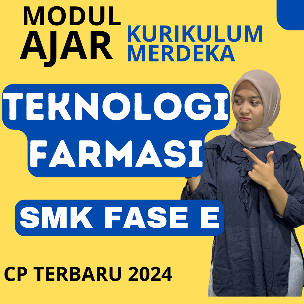 

MODUL AJAR SMK DASAR-DASAR TEKNOLOGI FARMASI KURIKULUM MERDEKA KELAS 10