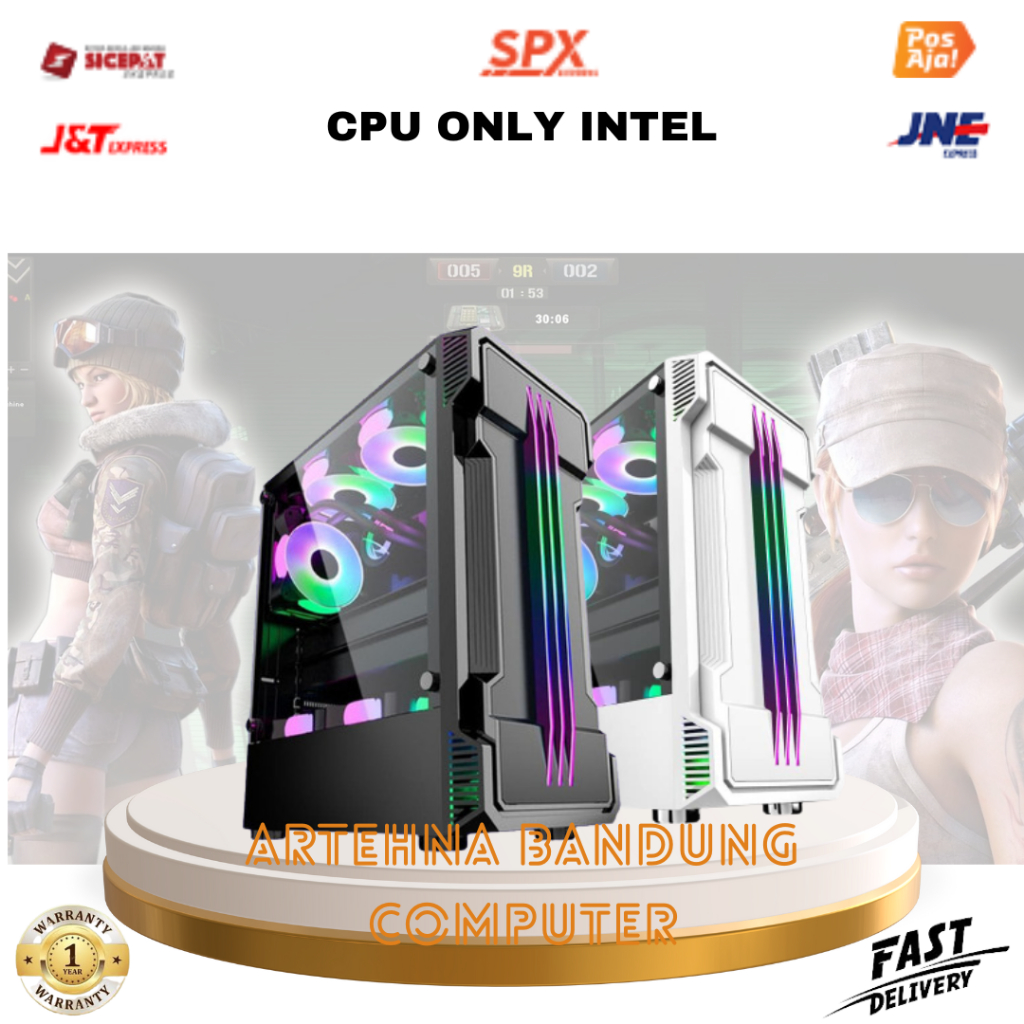 Pc gaming Rakitan Komputer Intel Corei5