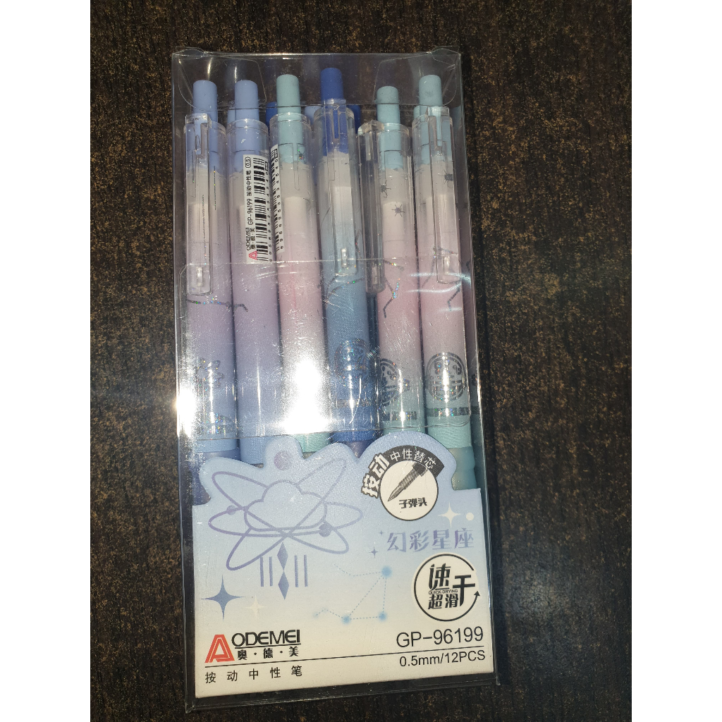 

Ballpoint, Bolpen, Pulpen Gel Klik Aodemei GP-96199 0.5mm
